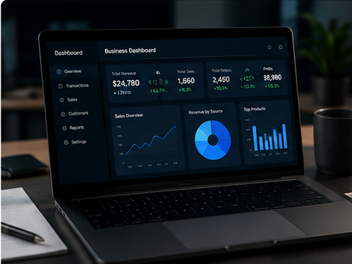 A Live Business Dashboard